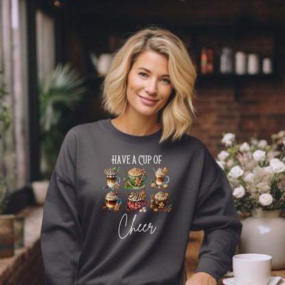 Christmas Cup of Cheer Festive Sweatshirt