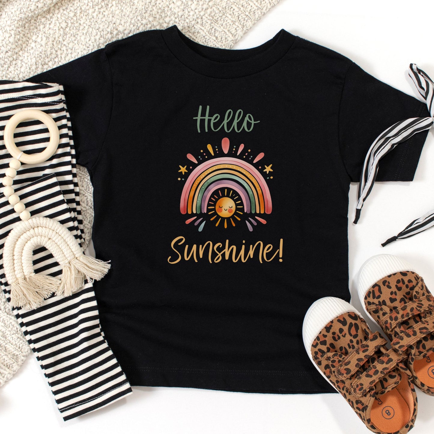 Hello Sunshine! Toddler Short Sleeve T-Shirt