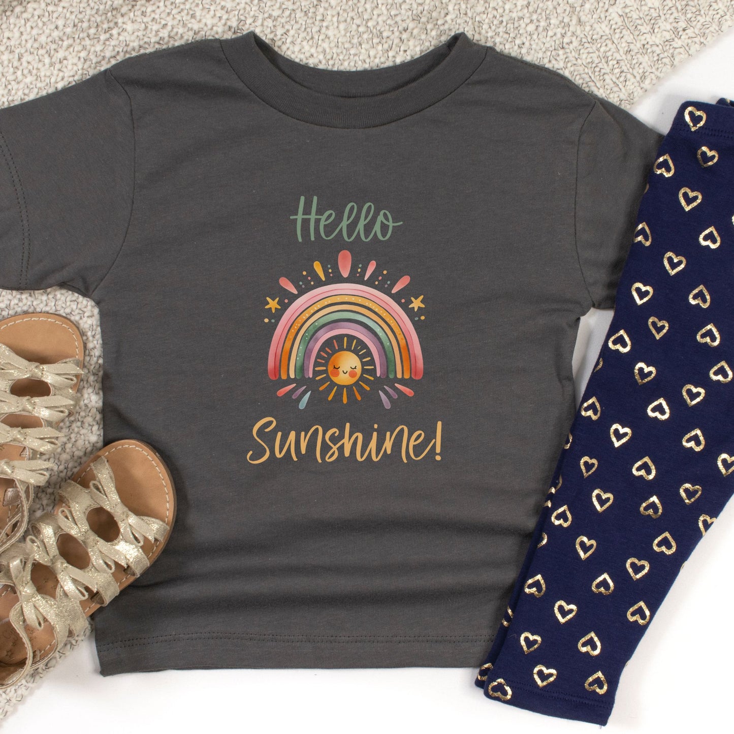 Hello Sunshine! Toddler Short Sleeve T-Shirt