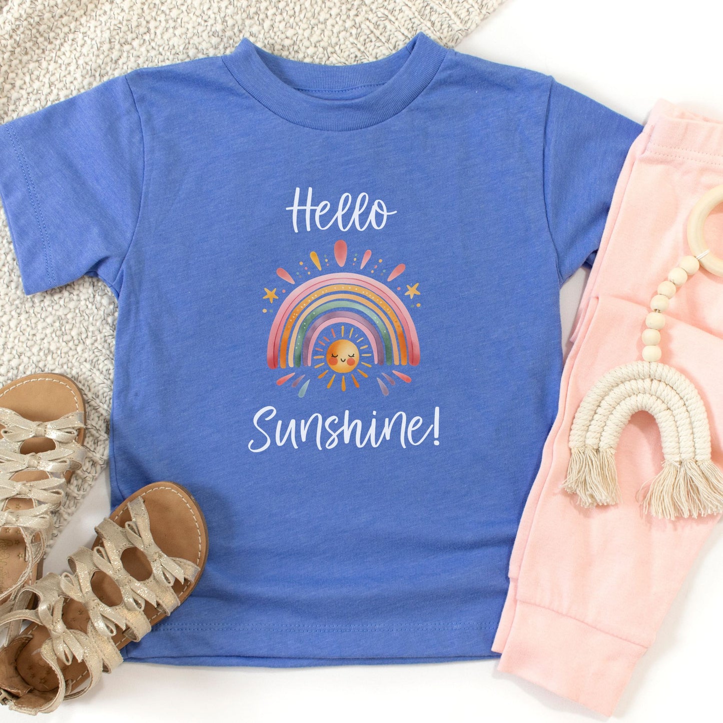 Hello Sunshine! Toddler Short Sleeve T-Shirt