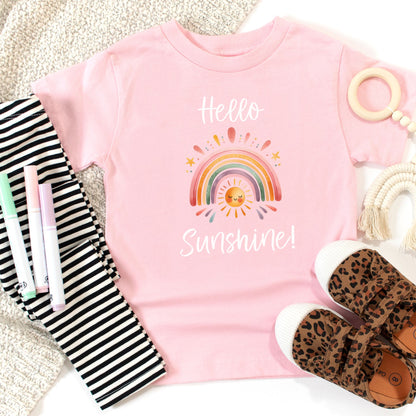 Hello Sunshine! Toddler Short Sleeve T-Shirt