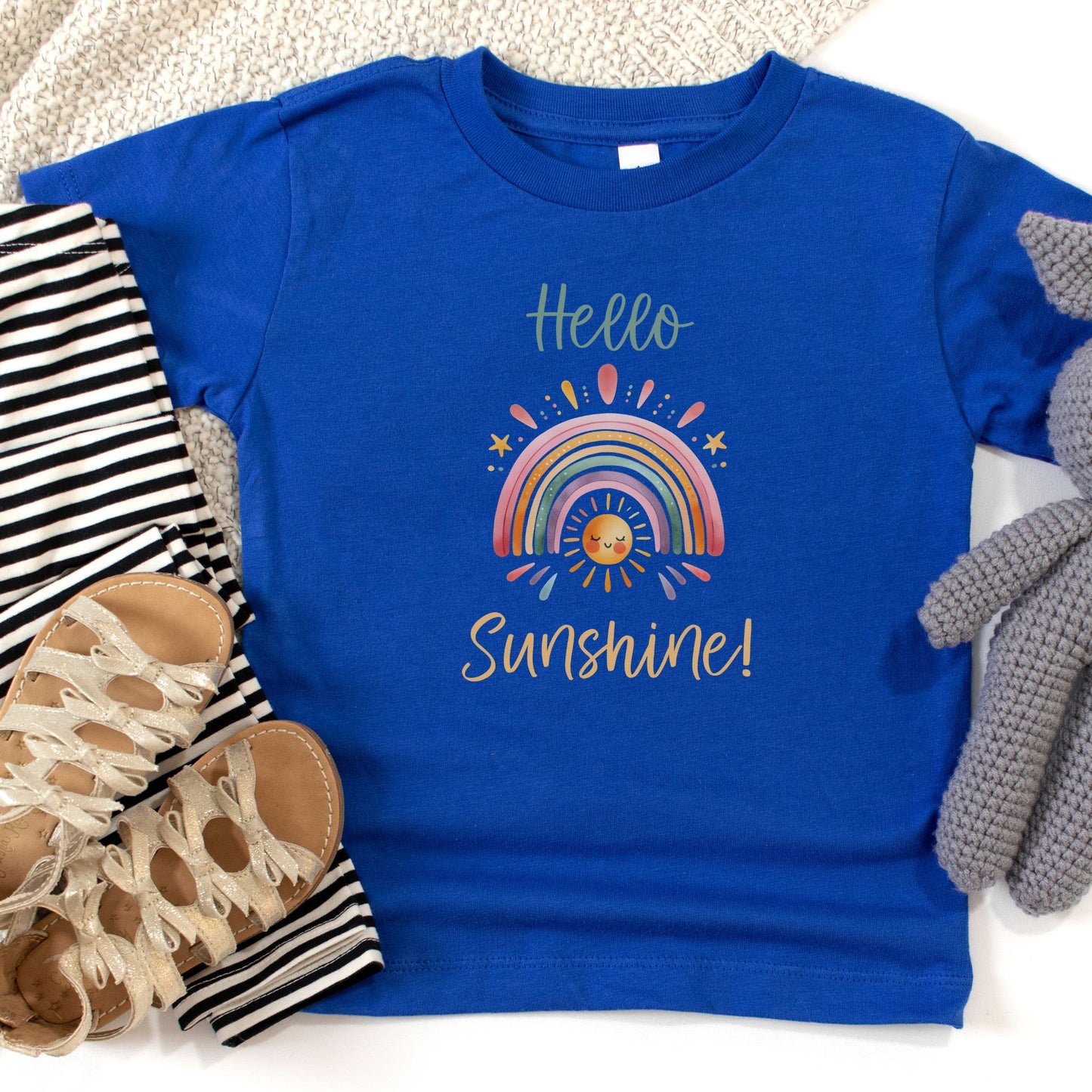 Hello Sunshine! Toddler Short Sleeve T-Shirt