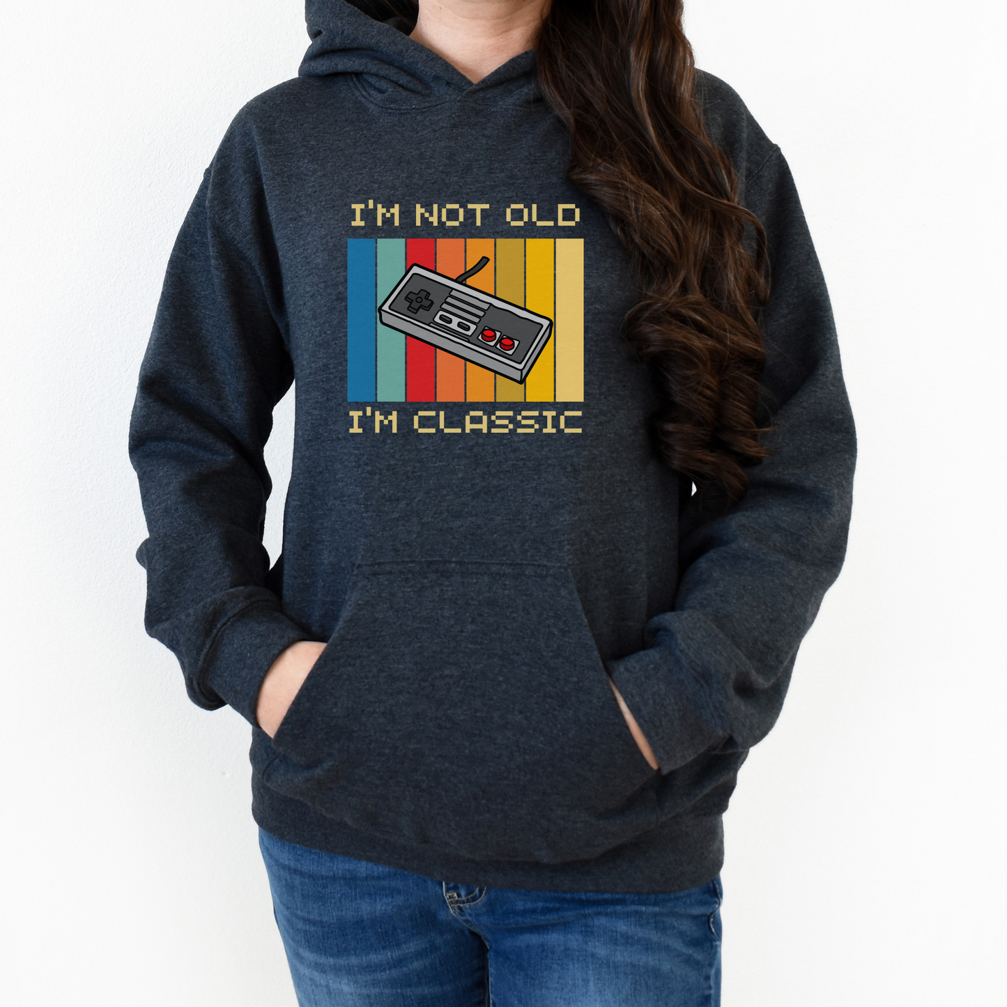 I'm Not Old I'm Classic Unisex Heavy Blend™ Hooded Sweatshirt