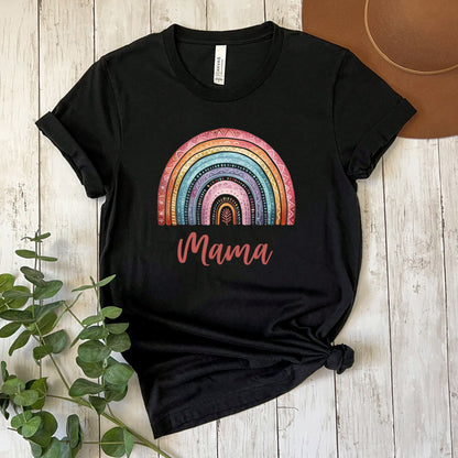 Mama Boho Rainbow T-shirt