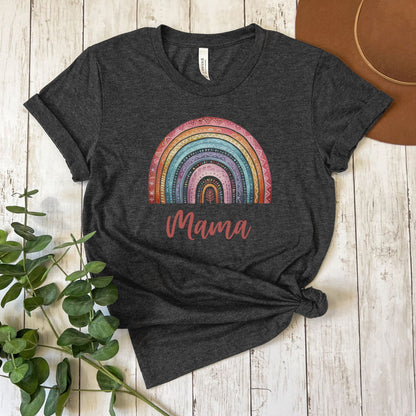 Mama Boho Rainbow T-shirt