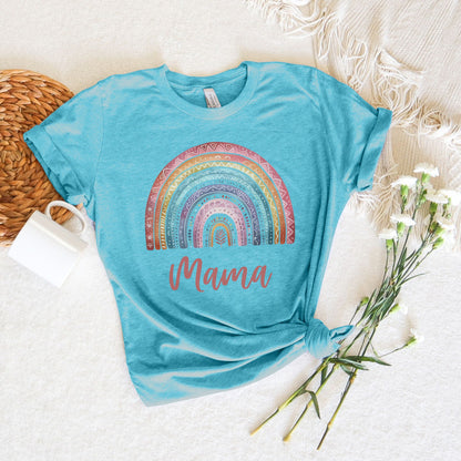 Mama Boho Rainbow T-shirt