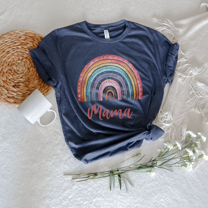 Mama Boho Rainbow T-shirt