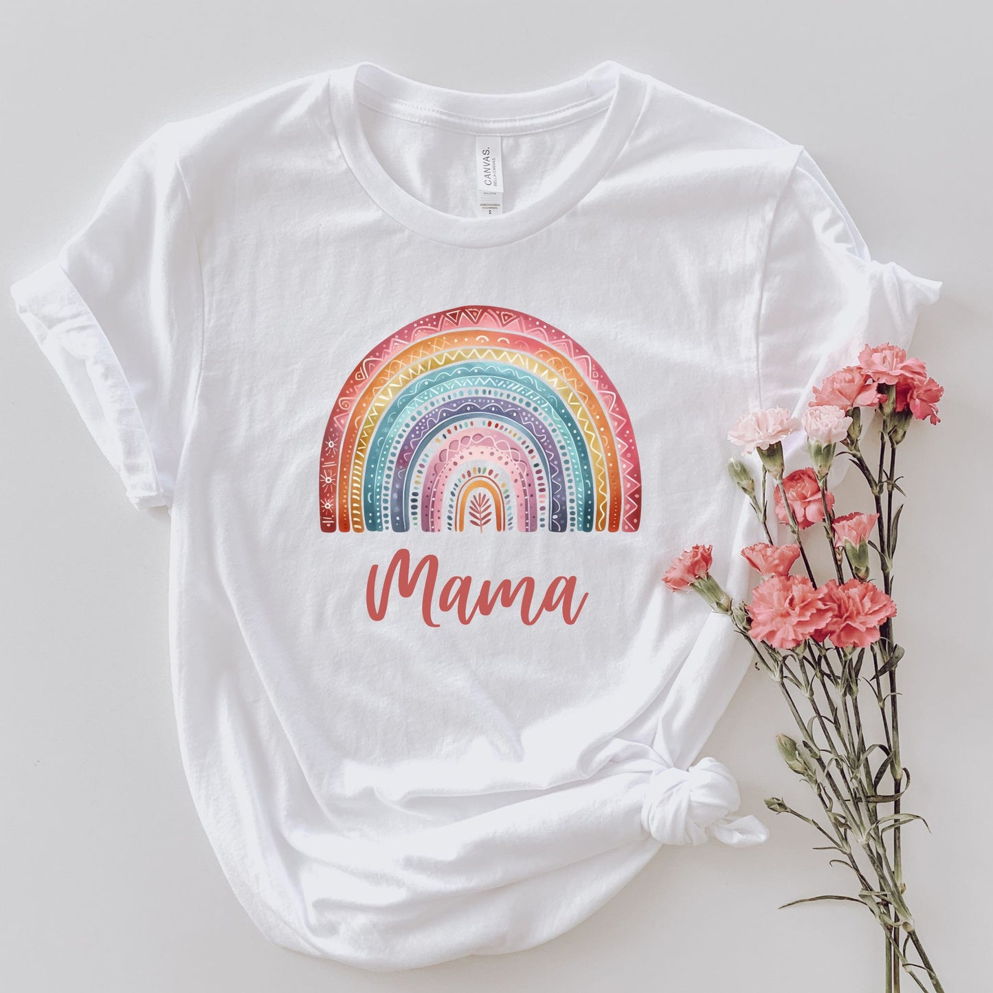 Mama Boho Rainbow T-shirt