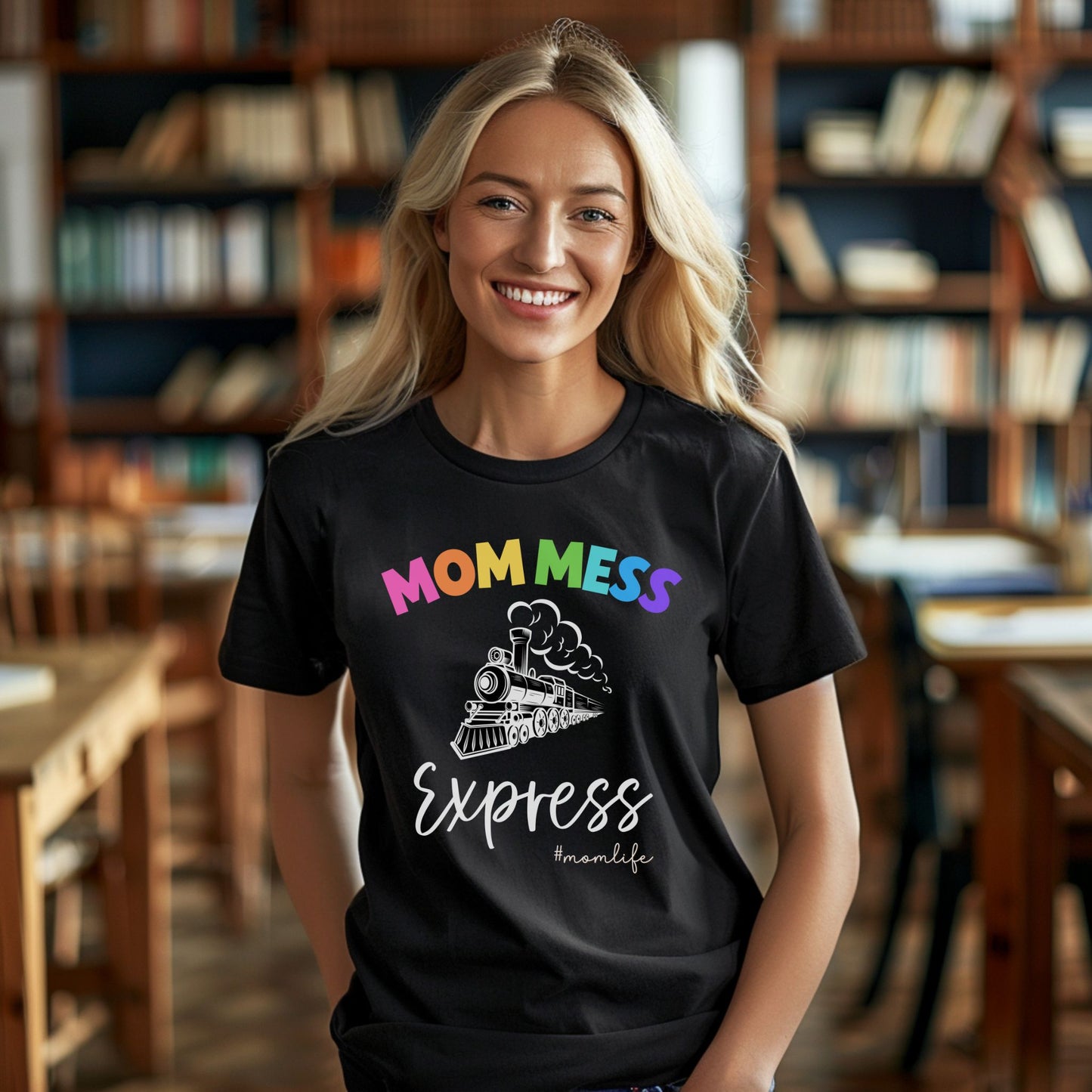 Hot Mess Express #Momlife T-Shirt