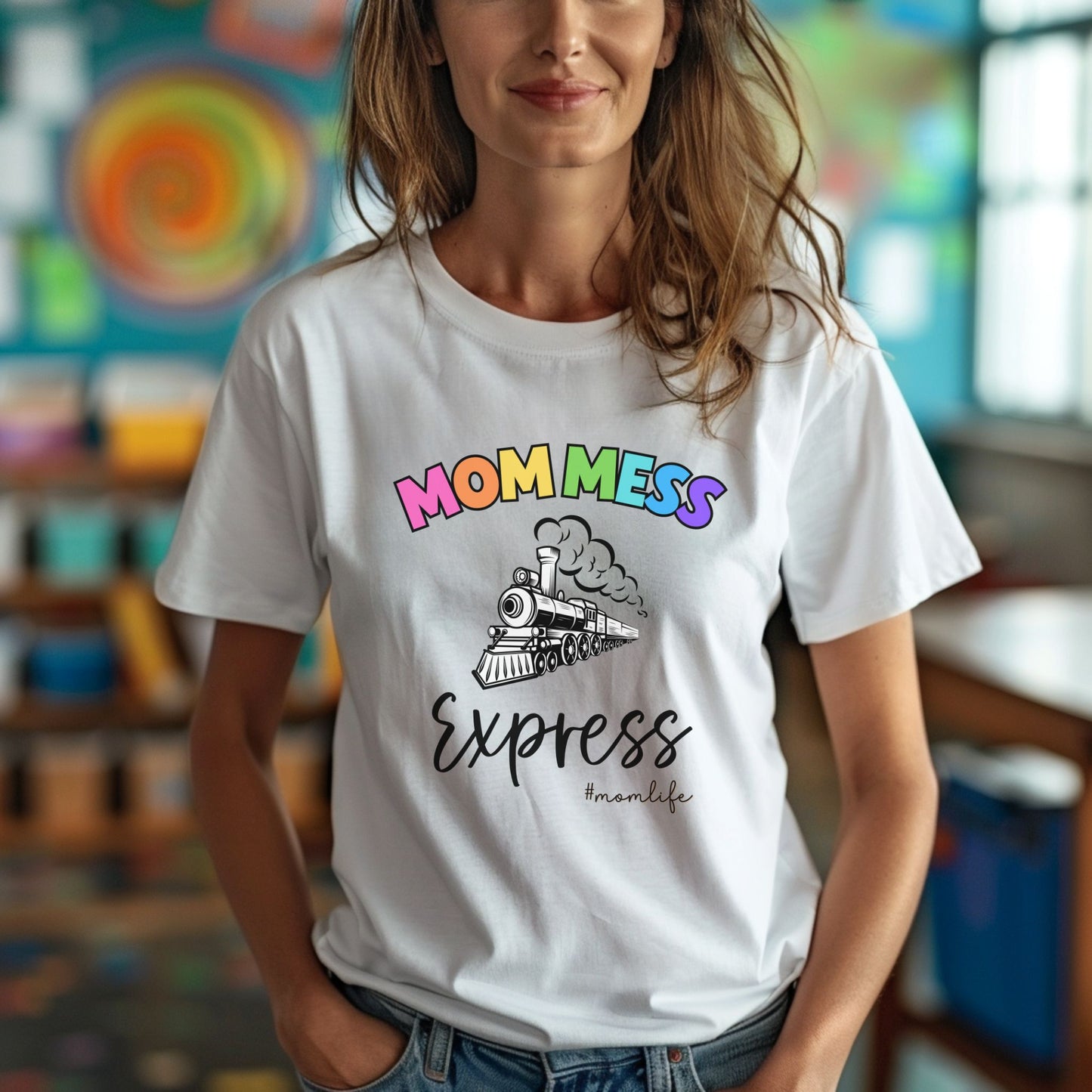 Hot Mess Express #Momlife T-Shirt