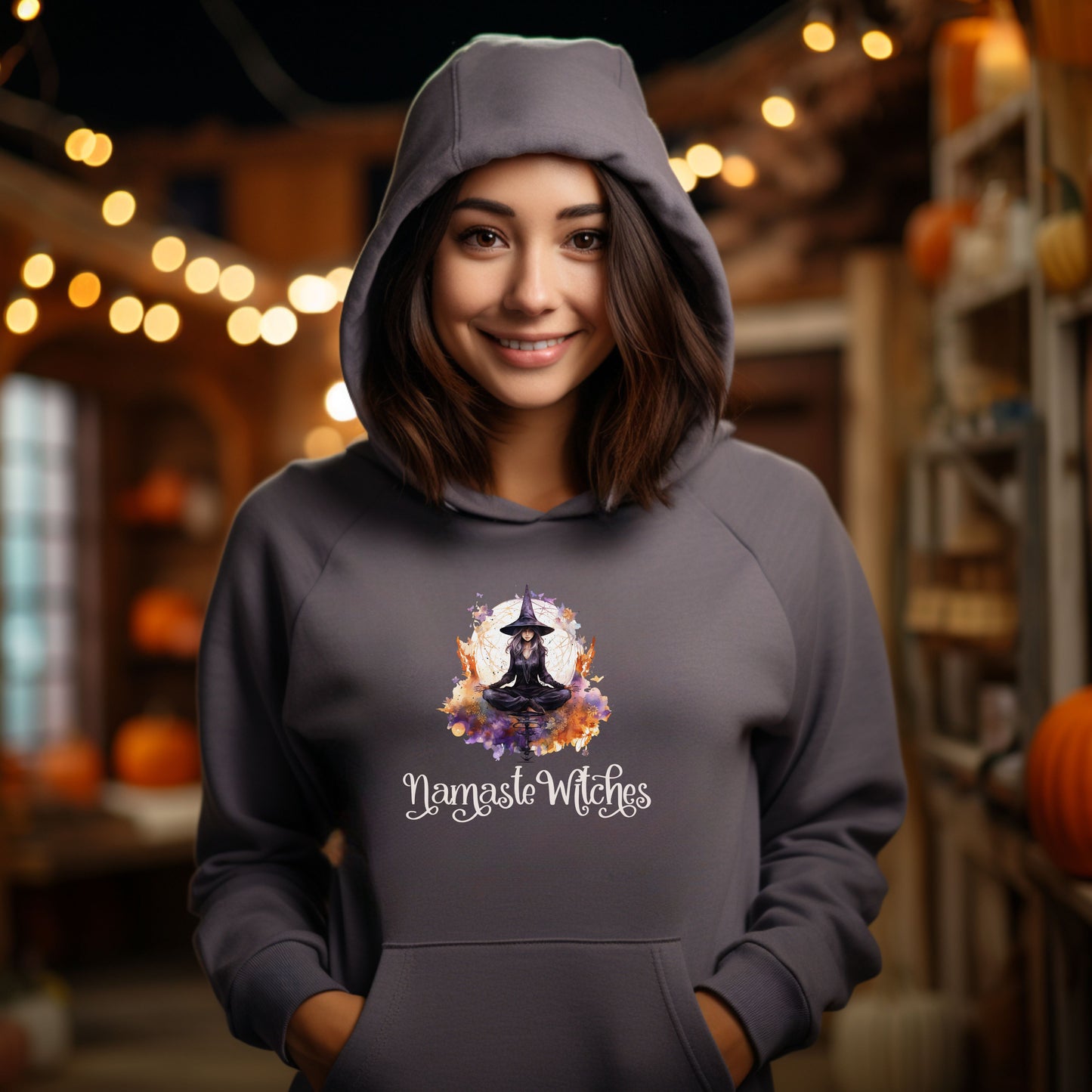 Namaste Witches Hooded Sweatshirt