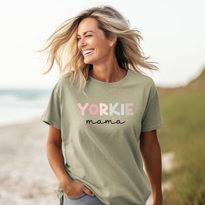 Yorkie Mama Comfort Colors T-shirt