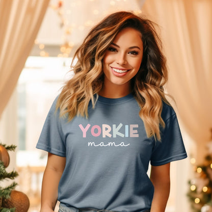 Yorkie Mama Comfort Colors T-shirt