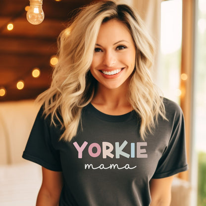 Yorkie Mama Comfort Colors T-shirt