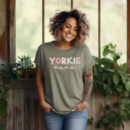 Yorkie Mama Comfort Colors T-shirt